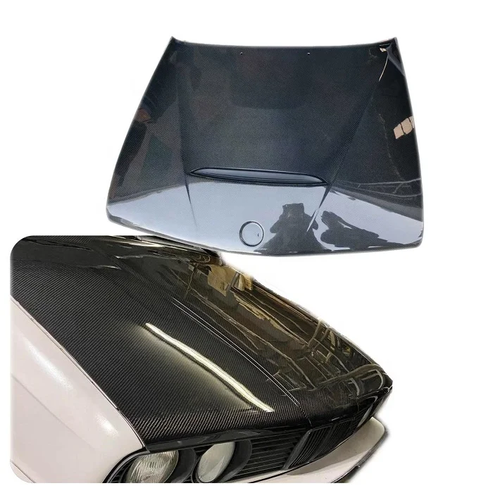 

Car Accessories Carbon Fiber Hood Boonet For BMW 3 SERIES(E30) 2DR & 4DR 1984-1991 GTS Style