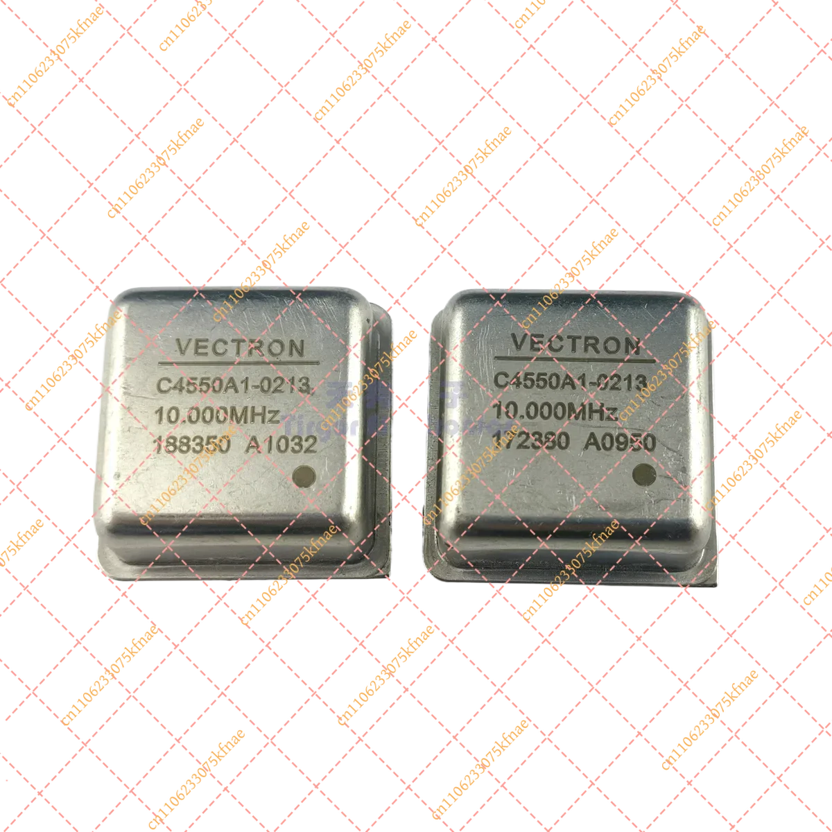 Vectron C4550A1-0213 10MHz OCXO Oscillator - 5V Square Wave Output (Genuine Pulled / Pack of 2)