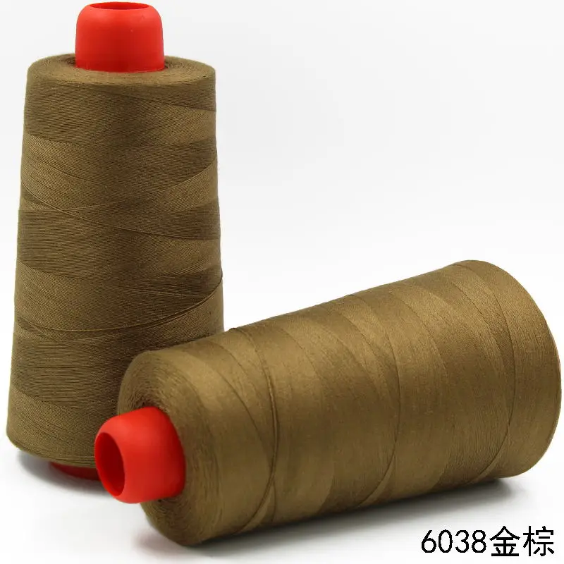 20S/2 cotton thread 0.2mm used for clothing fabric 5000m jean sewing thread sturdy and wearable sewing machine polyester thread