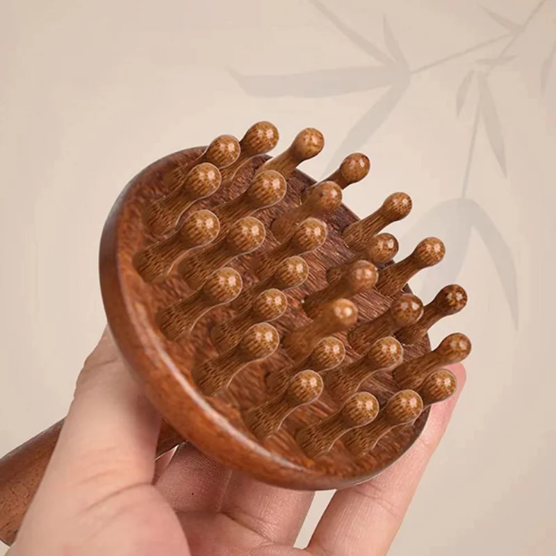 

Wooden Mushroom Massager Manual Massage Tool, Wood Mushroom Massage Tools Muscle Tension Local Fat Gua Sha For Full Body Use