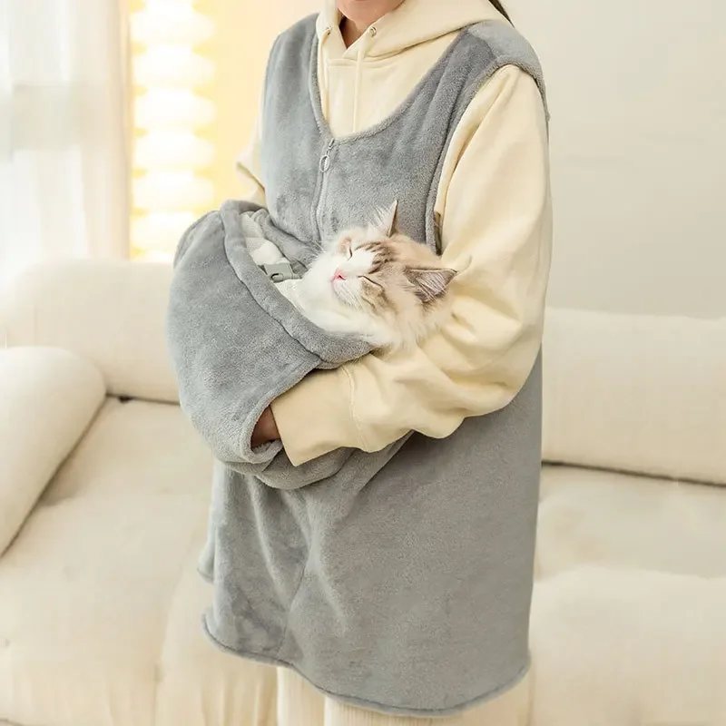 Non-Sticking Cat Clothing, Anti-Sticky Hair, Anti-Scratch Bag, Pet Clothes, Leisure Products