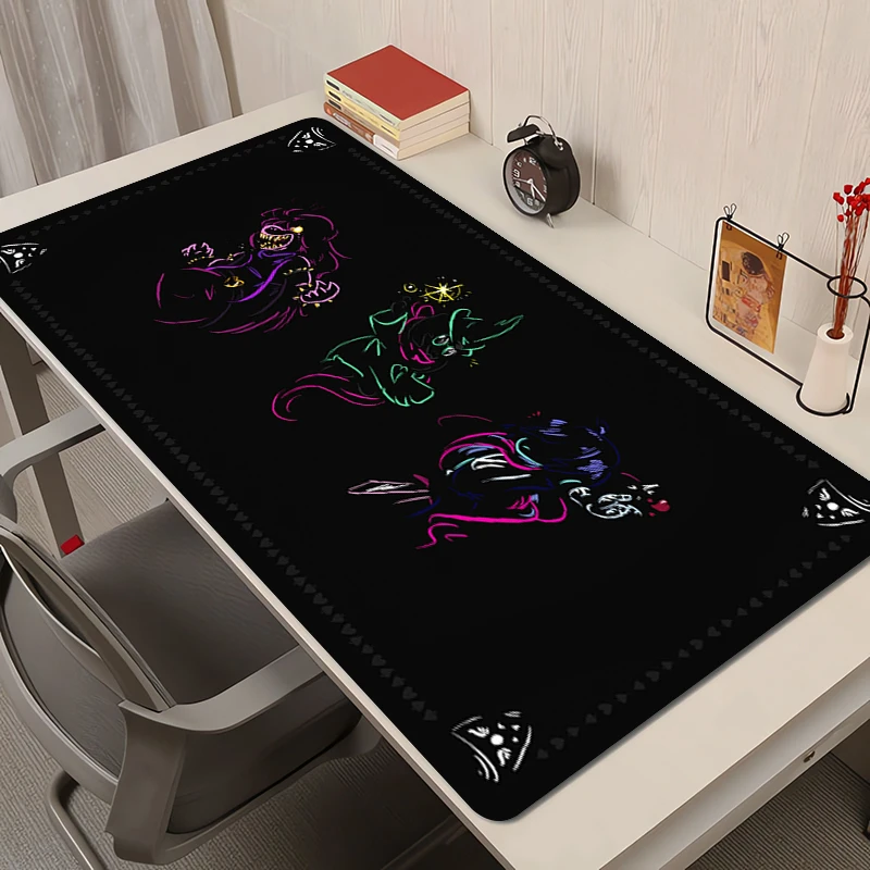 

Mouse Pad Gaming Accessories Keyboard Pad Laptop Pixel Game D-deltarune Design Mousepad Office PC Gamer Anime Extended Desk Mat
