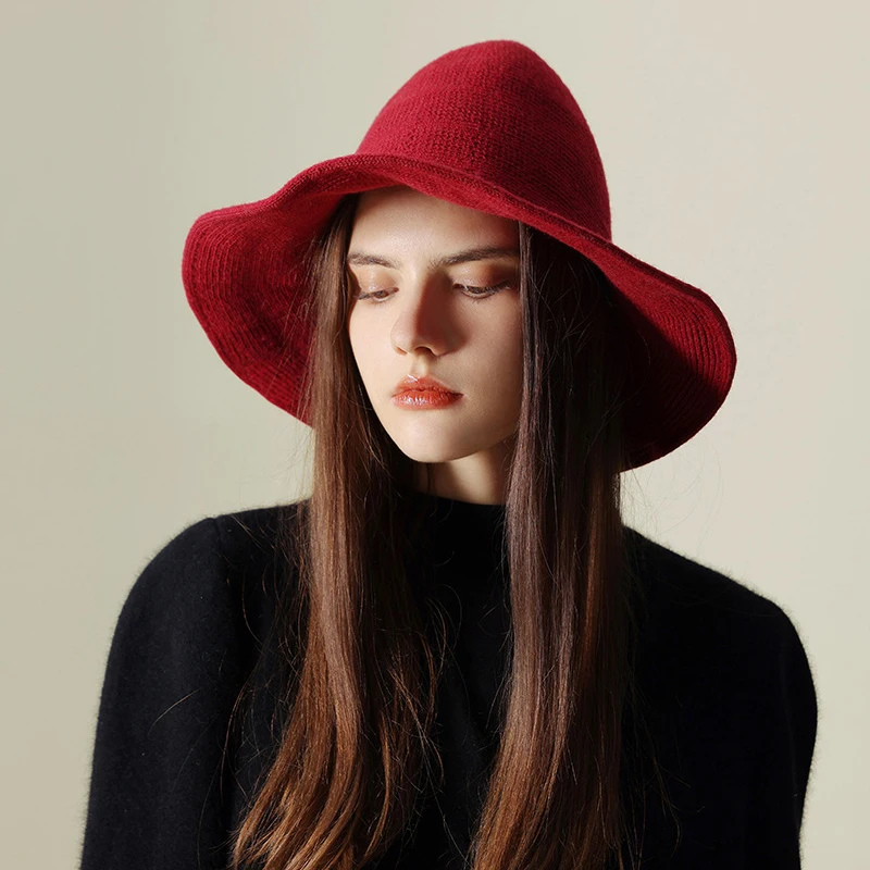 Chapeau de Sorcière en Tricot pour Décoration de Festival d'Halloween, Accessoires de Costume de Vacances, pour Adulte et Enfant