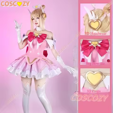 Game Overwatch Juno Cosplay The Magic Girl Role Playing Costume Cute Anime Lolita Pink Dress Women Girl Halloween Party Uniforms