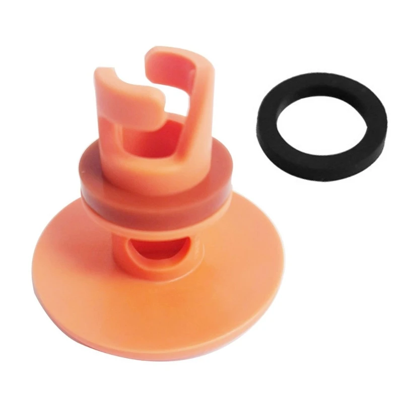 Deflation Valves Knob Orange Ergonomic Design Lightweight for Surfboards and Paddle Boards Quick Release Enhances Safety