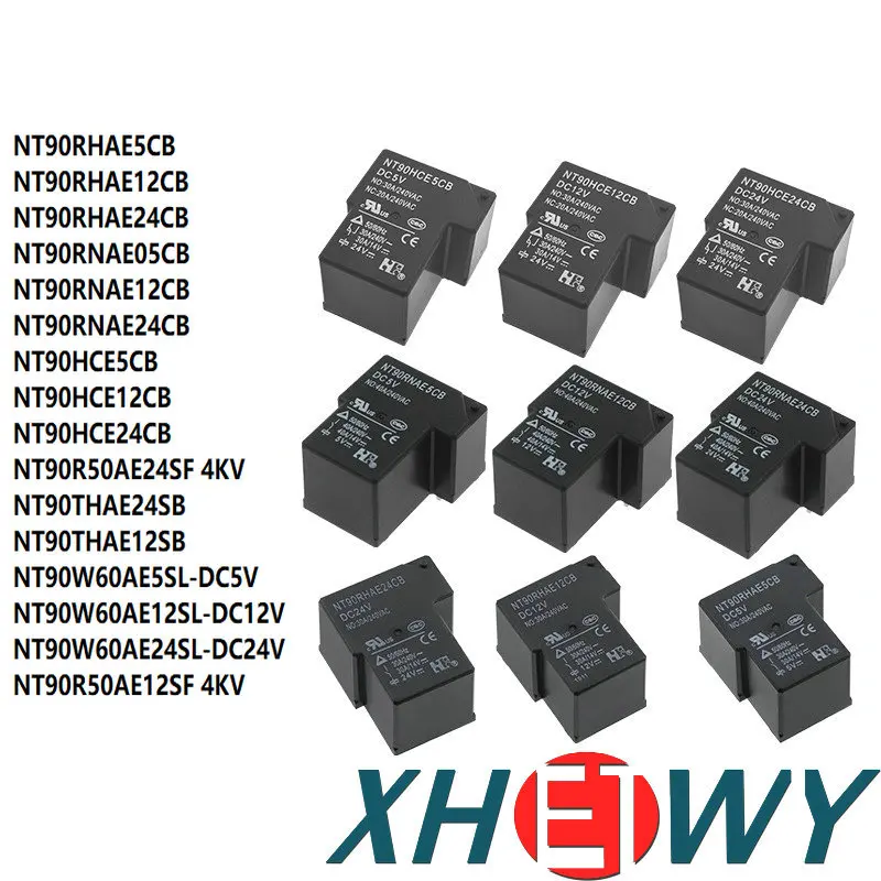 NT90RHCE/NT90HCE/NT90RNAE/NT90RHAE 12CB/05CB/24CB relay NT90RNAE05CB NT90RNAE24CB NT90R50AE24SF NT90W60AE5SL NT90THAE12SB