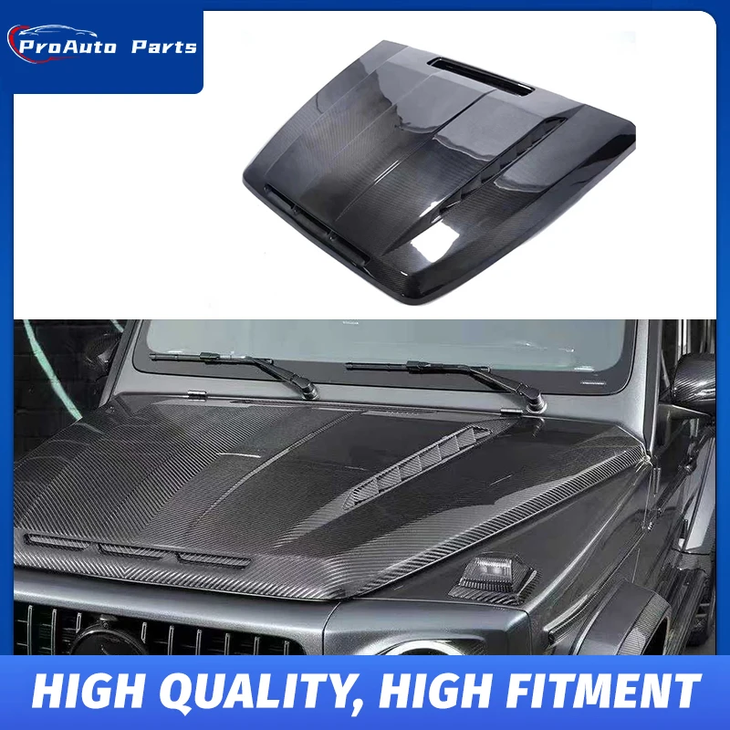 

G Wagon Topcar Dry Carbon Bonnet Topcar Style Передний капот для Benz W463a W464 W465 G63 G500 Dry Carbon Hood W465 Карбоновый капот