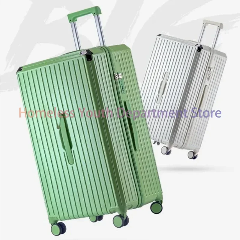 2022 new multifunction trolley case water proof smart luggage with usb charging Port suitcase with cup holder