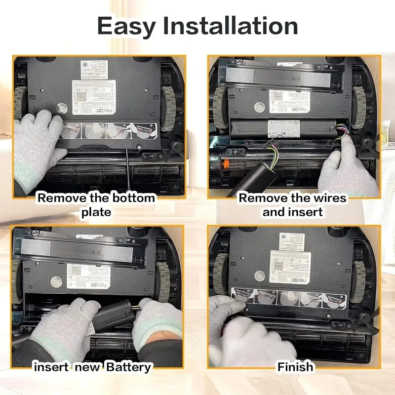 

6800mAh Replacement Battery for Neato Botvac Connected D3 D3+ D4 D5 D5+ D6 D7 D301 D303 D502 D503 D701 D702 D703 D705 Vacuum Cle