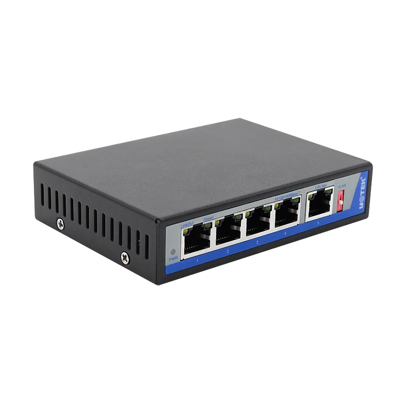 UOTEK 10/100/1000M 5 Ports Full Gigabit Unmanaged Ethernet Switch Support VLAN Function UT-CG1005