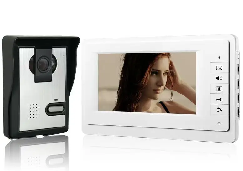 7inch IPS Screen 2MP 1080P Wired AHD Video Door Phone Peephole Viewer Door Camera Intercom System