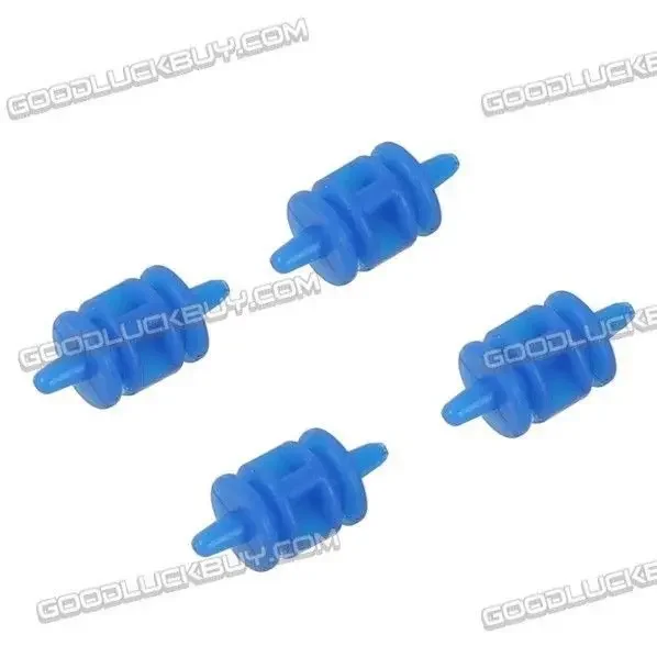 4X High Elastic Anti-vibration Rubber Ball Dual-head Column for Gimbal FPV blue