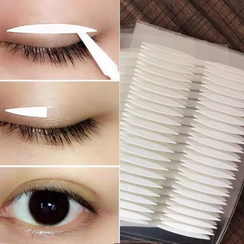 eye tapes Make Up Double Eyelid Tape strips glue make up eyeliner sticker fallen Lace Eye Lift Strips double-sided lifting