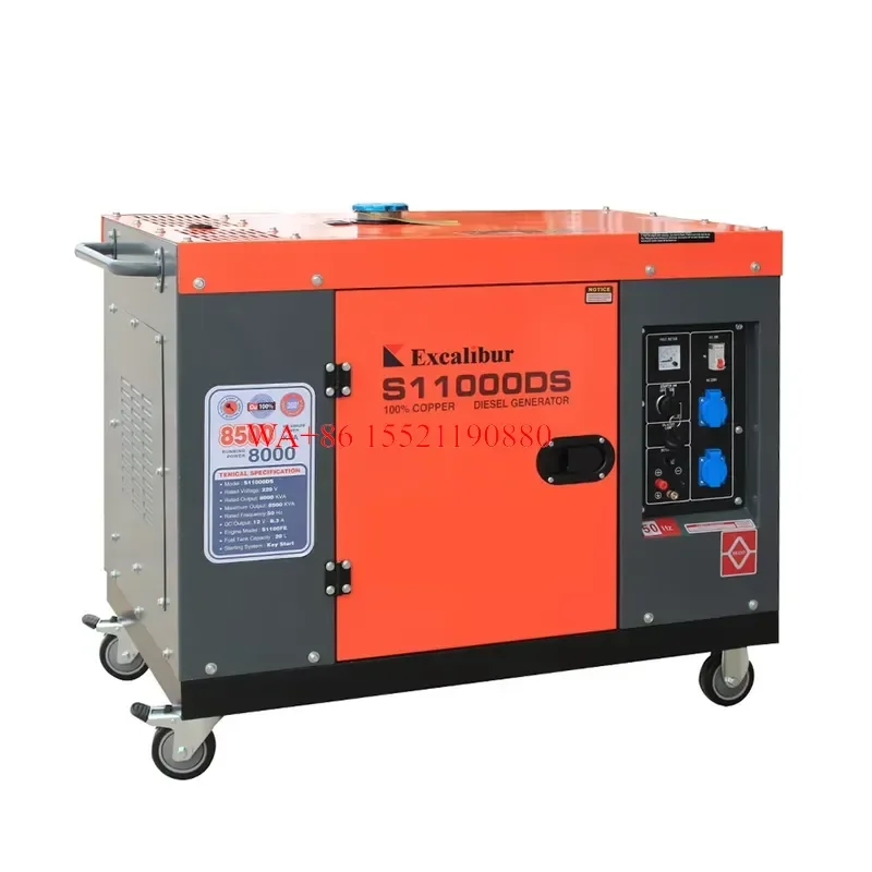 WMWMNU New Type 16kw Air Cooled Silent Diesel Generator for Home Use Can Be Equipped With ATS