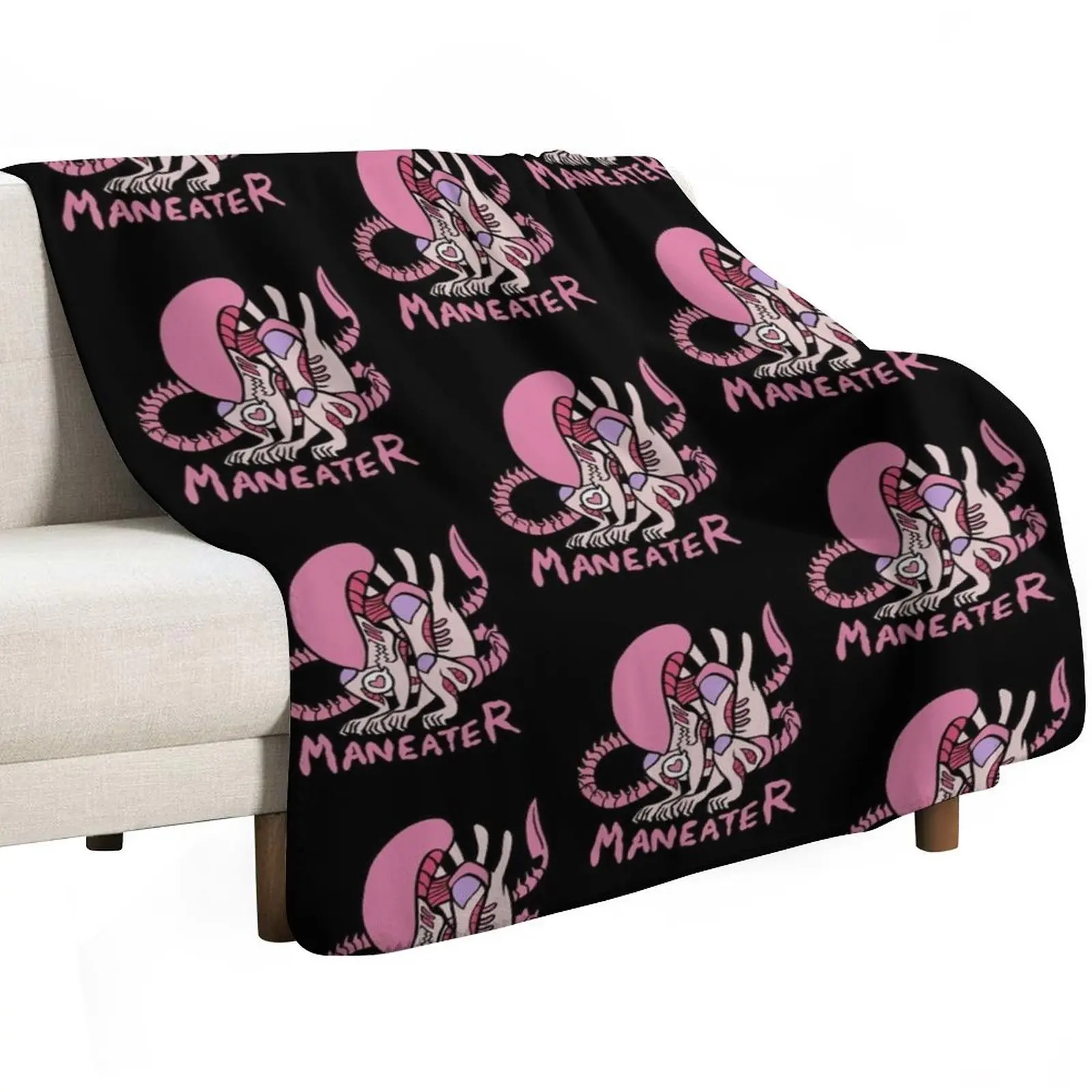 Xenomorph Alien, Xenomorph art Throw Blanket heavy to sleep Softest Soft Plush Plaid anime Summer Blankets