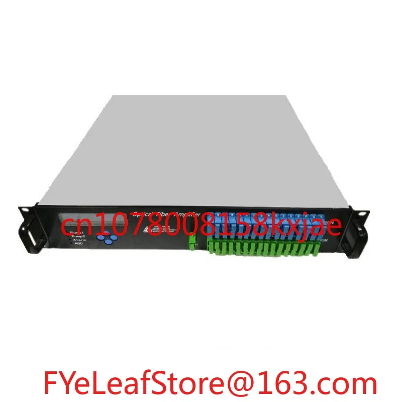 32-Port Optical Amplifier CATV Ytterbium Erbium Fiber Amplifier EDFA 1550nm 2U High Power Optical Amplifier