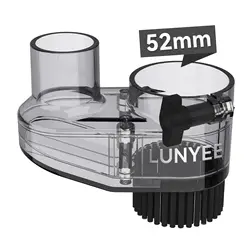CNC 루터 더스트 슈, 스핀들 모터, 호스 직경 38mm, 직경 52mm