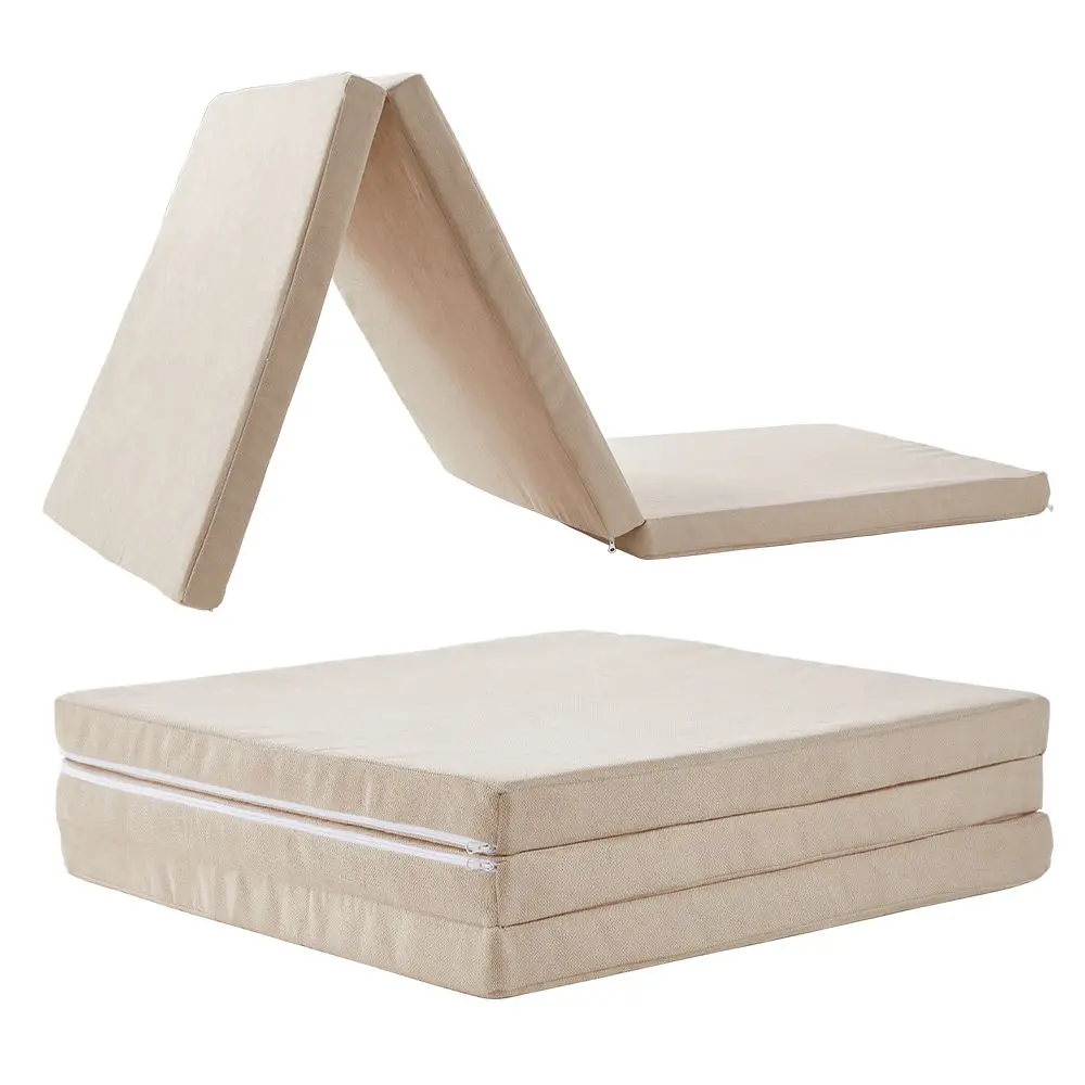 

Intelligent Library Durable Foam RV/Camper-Friendly Mattress Compressed & Foldable With Custom Sizes For On-the-Go Bedroom & War