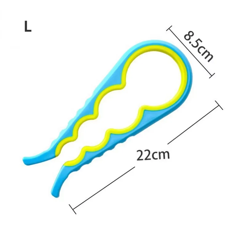 1pc 4-in-1 Multifunctional Jar Opener for Arthritic Hands and Weak Hands - Easy to Use Lid Opener, Can Opener, and Bottle Opener