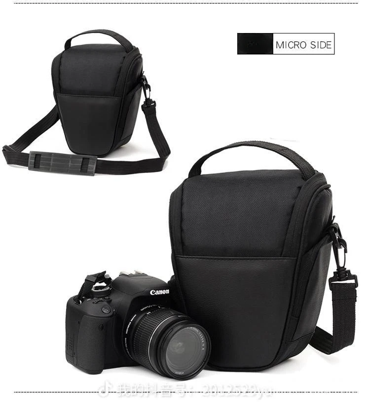 Camera Case for Canon Nikon Lens Pouch DSLR Camera Bag Fashion Polyester Shoulder Bag WaterproofPhotography Photo Bag