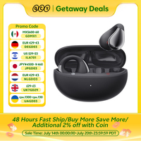 QCY Crossky C30 Ear Clip Earphones Bluetooth 5.4 Wireless Open Ear Sports TWS Earbuds Dual-Connection Headphones