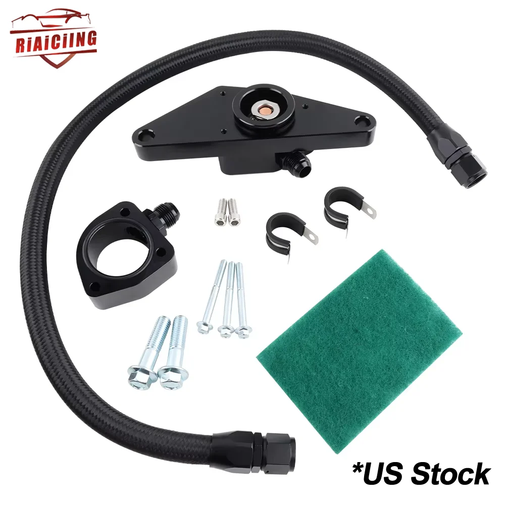 Racing Car Coolant Bypass Nylon Hose Kit For 2007.5-18 Cummins 6.7L Freeze For 2003-07 Dodge Ram 5.9L Engines Parts