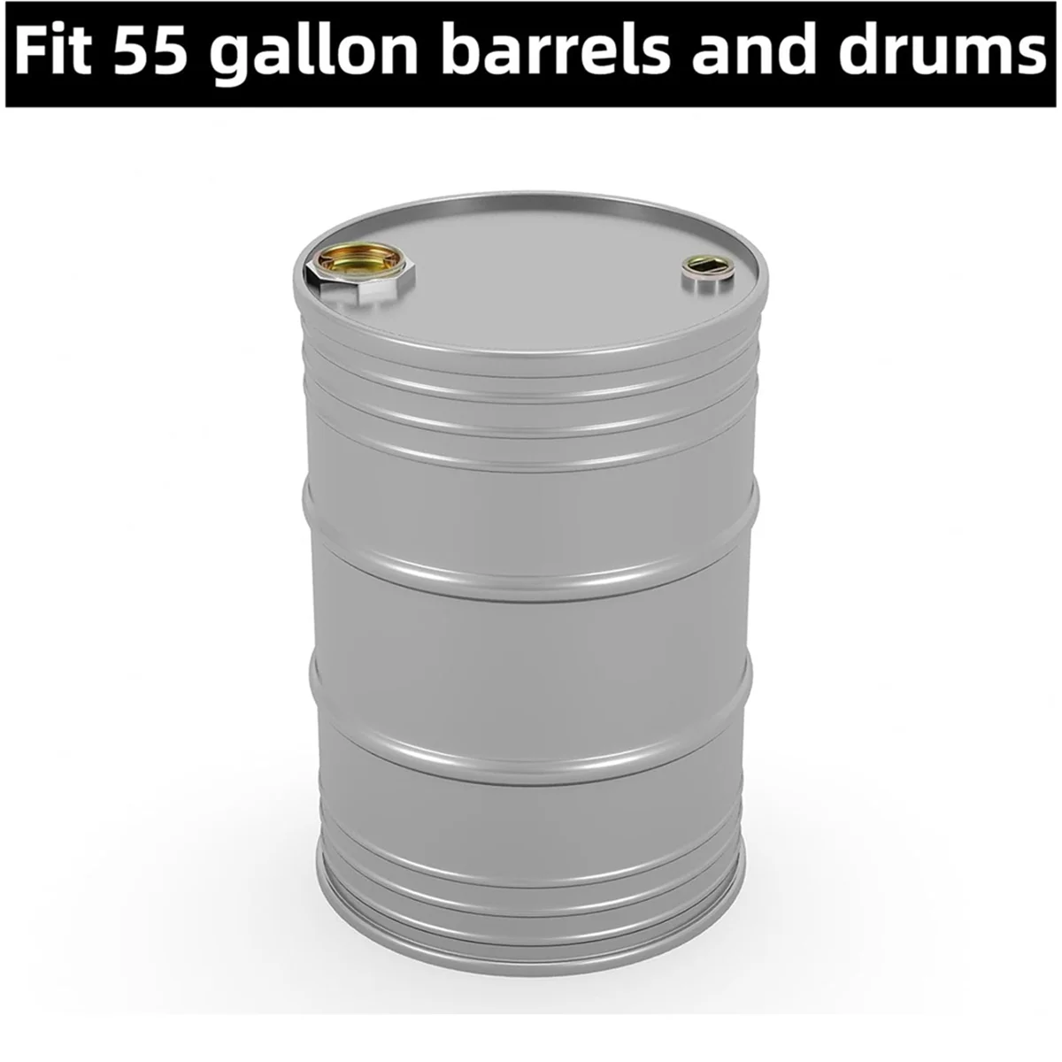 جديد 20 قطعة طبلة معدنية كدر التوصيل مع طوقا 2 بوصة و 3/4 بوصة غطاء بونغ الصلب مع الألومنيوم كدر وجع برميل كدر قبعات