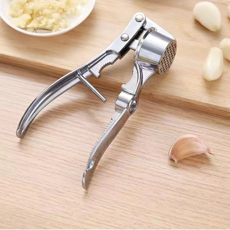 

Multifunction Manual Garlic Press Vegetables Grinding Slicer Stainless Steel Garlic Crusher Kitchen Cooking Tools