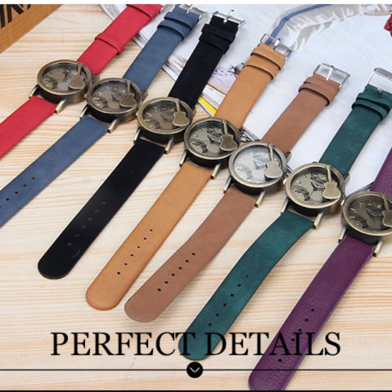 New Fashion Top Brand Women Guitar Music Casual Quartz Watch Women Leather Strap Dress Watches Relogio Feminino Clock Hot