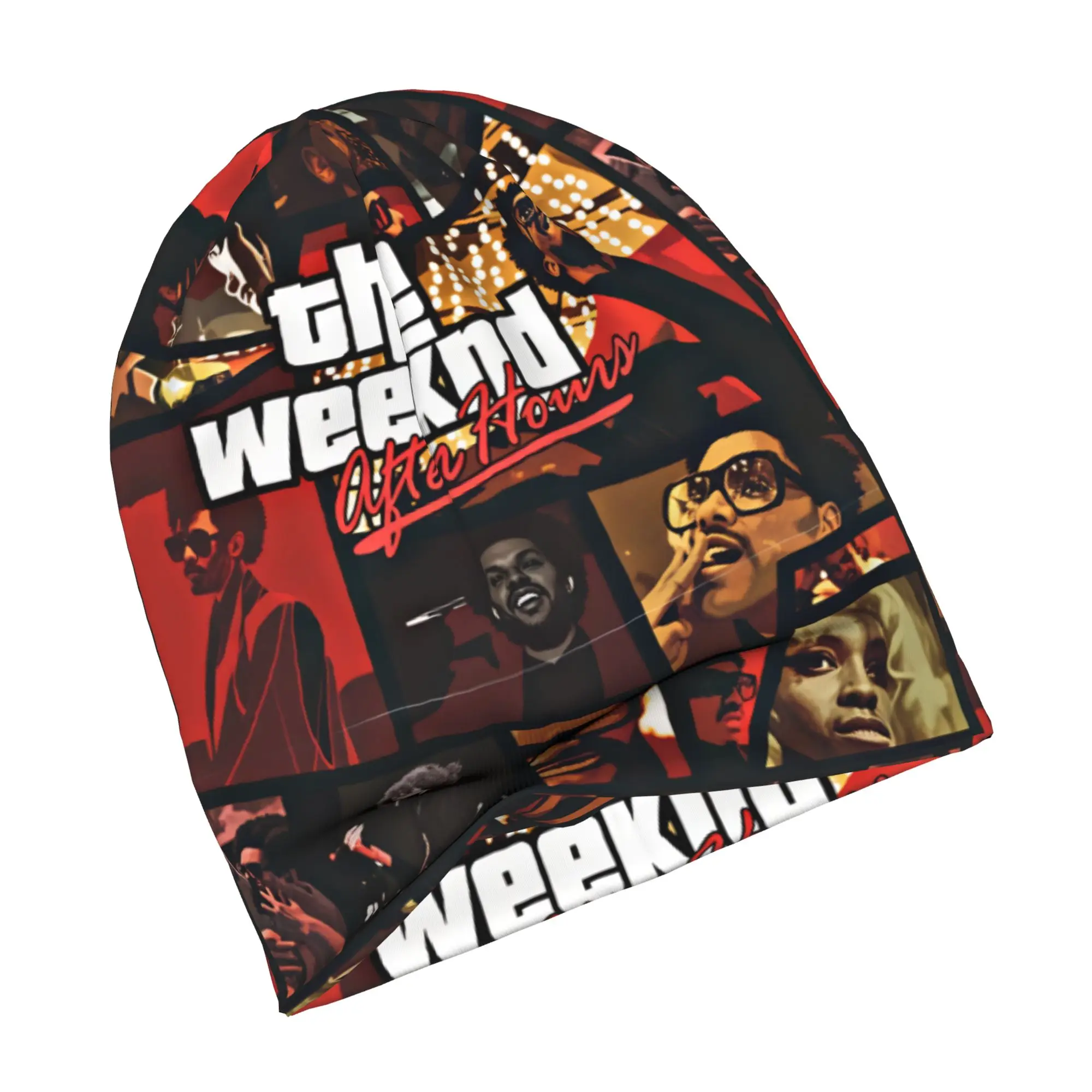 Singer The W-Weeknd X-XO Skullies Beanies Caps Unisex Winter Warm Knitting Hat Men Women Street Adult Bonnet Hats Ski Cap
