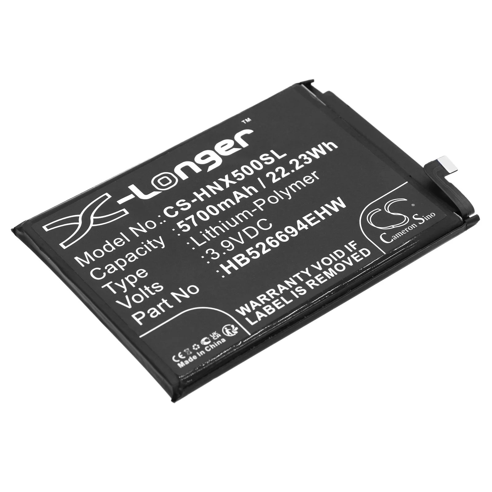 

Mobile, Smart Phone 5700mAh Battery for Honor X50 X50i HB526694EHW