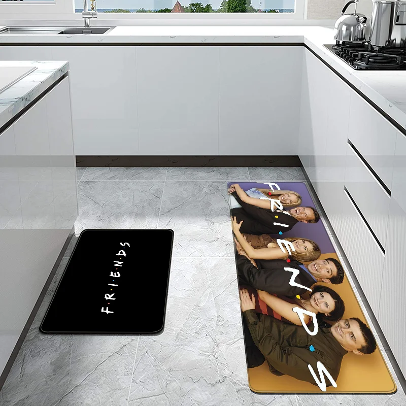 Friends Tv Show Floor Mat Bathroom Carpet for Kitchen Doormat Entrance Door Room Rugs Cute Rug Carpets Custom Bedroom Mats Home