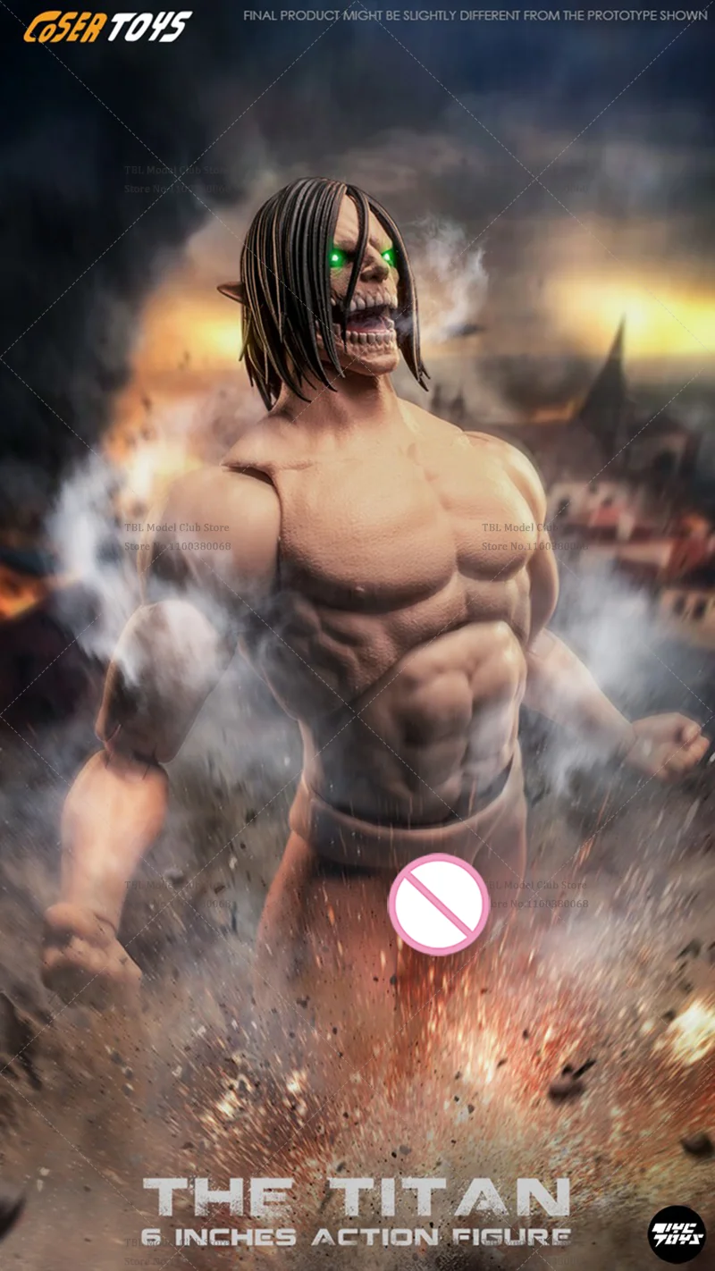 In Stock COSER TOYS AD-001 1/12 Scale Male Giant Body Transformation Executor of Destruction 6-inch Action Figure Soldier