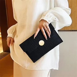 Felt Large Capacity Handbag Women Bags Fashion Luxury Stone Pattern Clutches Envelope Wallet Square Clutches For Wedding Party