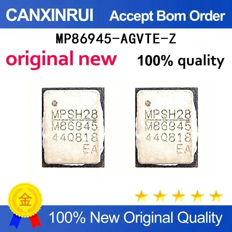 

(5-100 Pieces) Brand new MP86945-AGVTE-Z QFN-17 power IC silk screen printing: MP86945