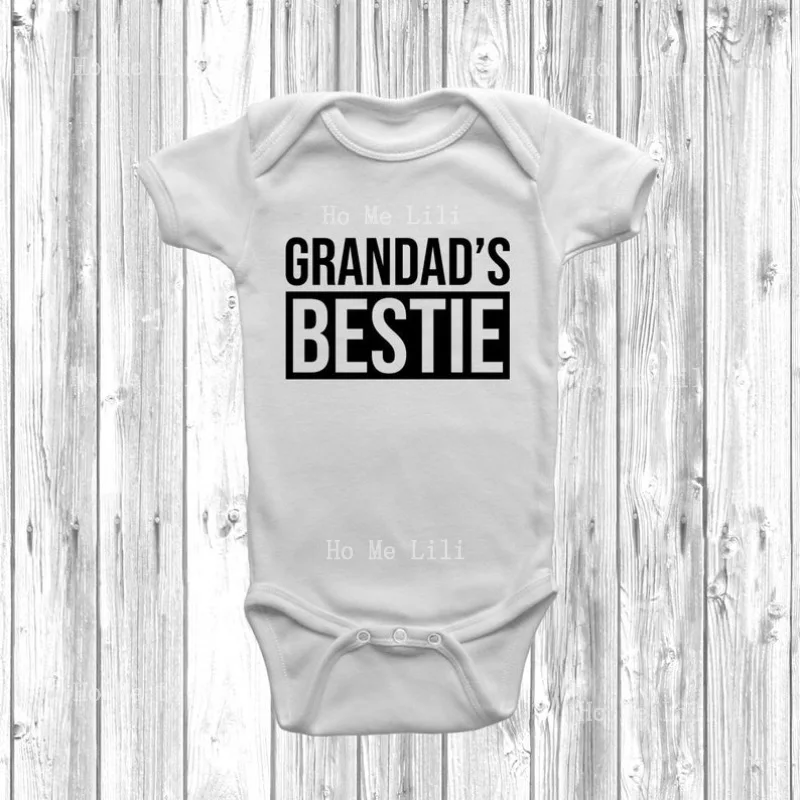 Le grand-père Bestie Grow Vest Body du grand-père Nouveau cadeau de réception-cadeau pour bébé