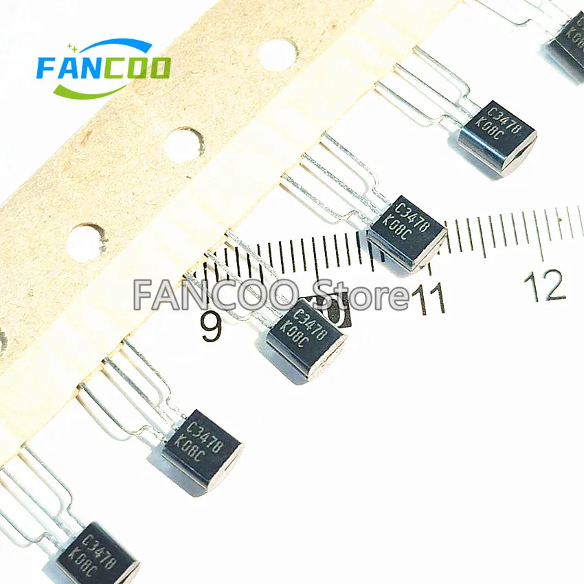 5PCS C2383 2SC2383-O 2SC2383 D1387 2SD1387 C3478 2SC3478-K/L C4115 2SC4115 C4115S-R K519 2SK519 TO-92 Transistor A1585 2SA1585