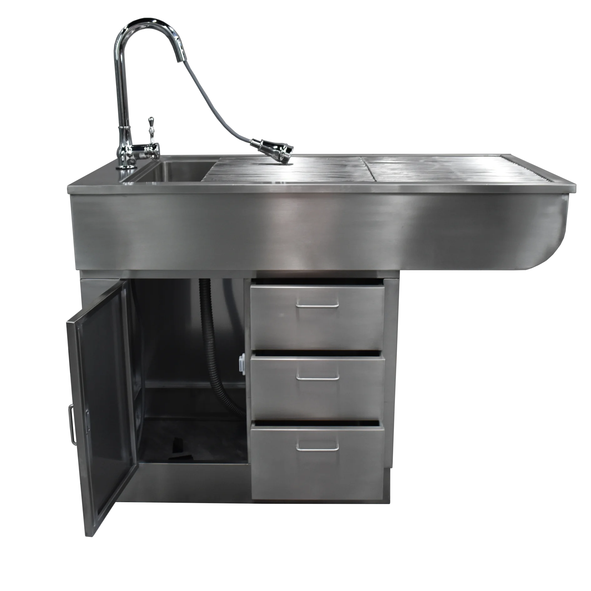 Stainless Steel electric Pet Operation Table  Veterinary Examination Disposal Table