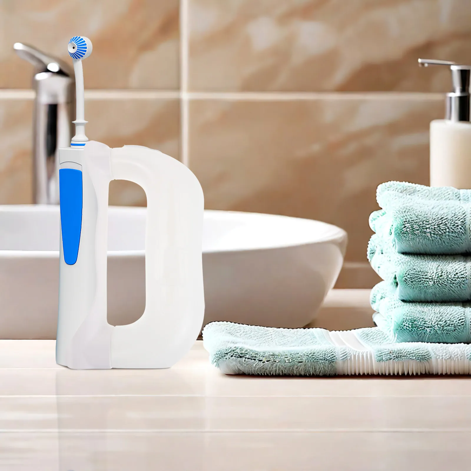 

U-образный резервуар для воды для ирригатора, 7-дюймовый сменный бак, запчасть для ремонта орального ирригатора, высокая емкость, прочный, портативный