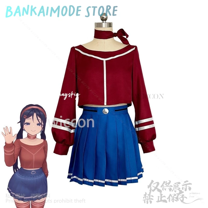 Anime jogo de terror miside cosplay mita mikта traje jk uniforme escolar bonito vestido lolita perucas para o dia das bruxas meninas mulher personalizado