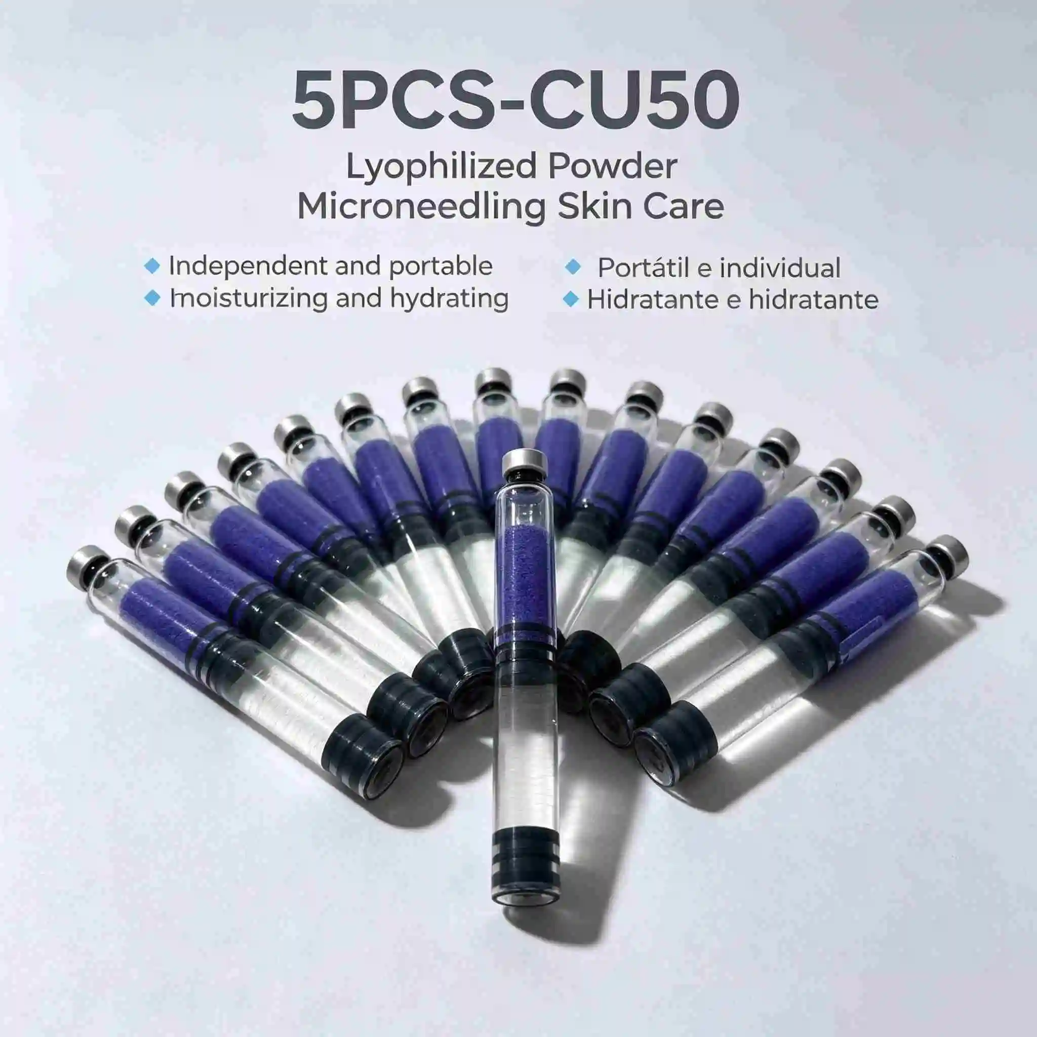 High-Quality CU Freeze-Dried Powder，Microneedling Skin Care，Moisturizing and hydrating，Adjustable Liquid Output