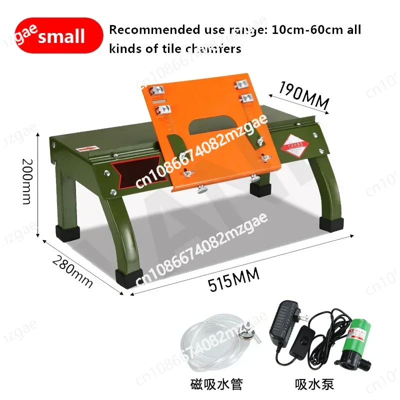 2300W Ceramic Tile Chamferer Tile Cutting Machine Water Cutting Bevel, High Precision Ceramic Tile Beveling Machine