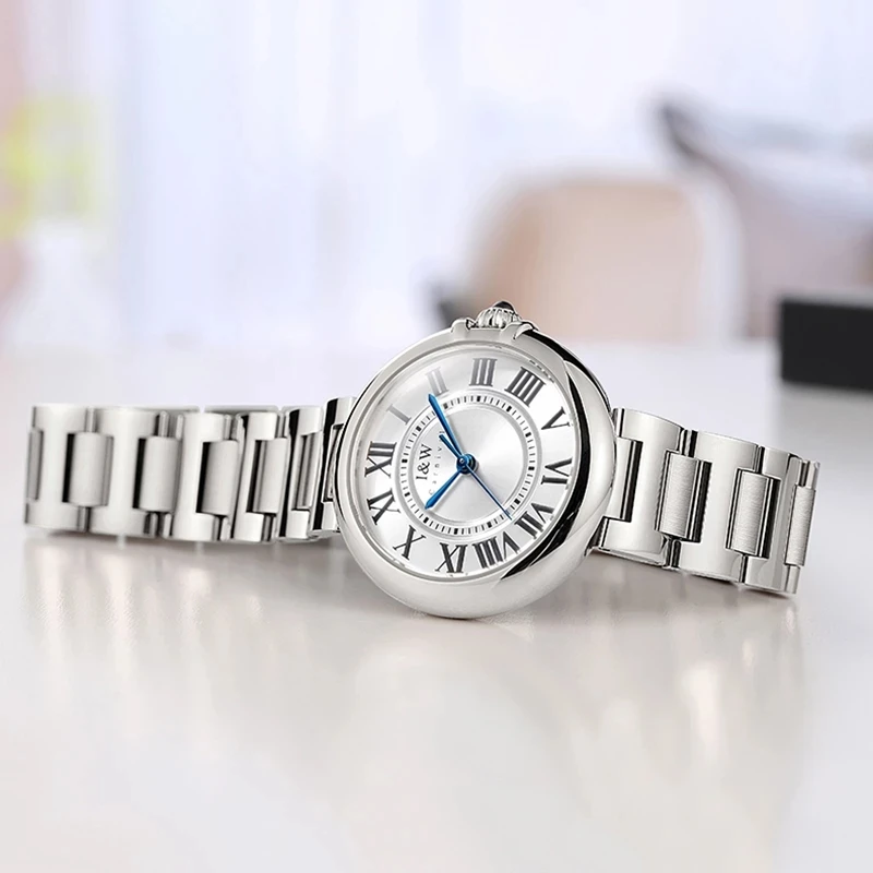 Reloj Mujer CARNIVAL Brand Ladies Fashion Watch Women Luxury Dress Quartz Wristwatch Waterproof Sapphire Glass Relogio Feminino