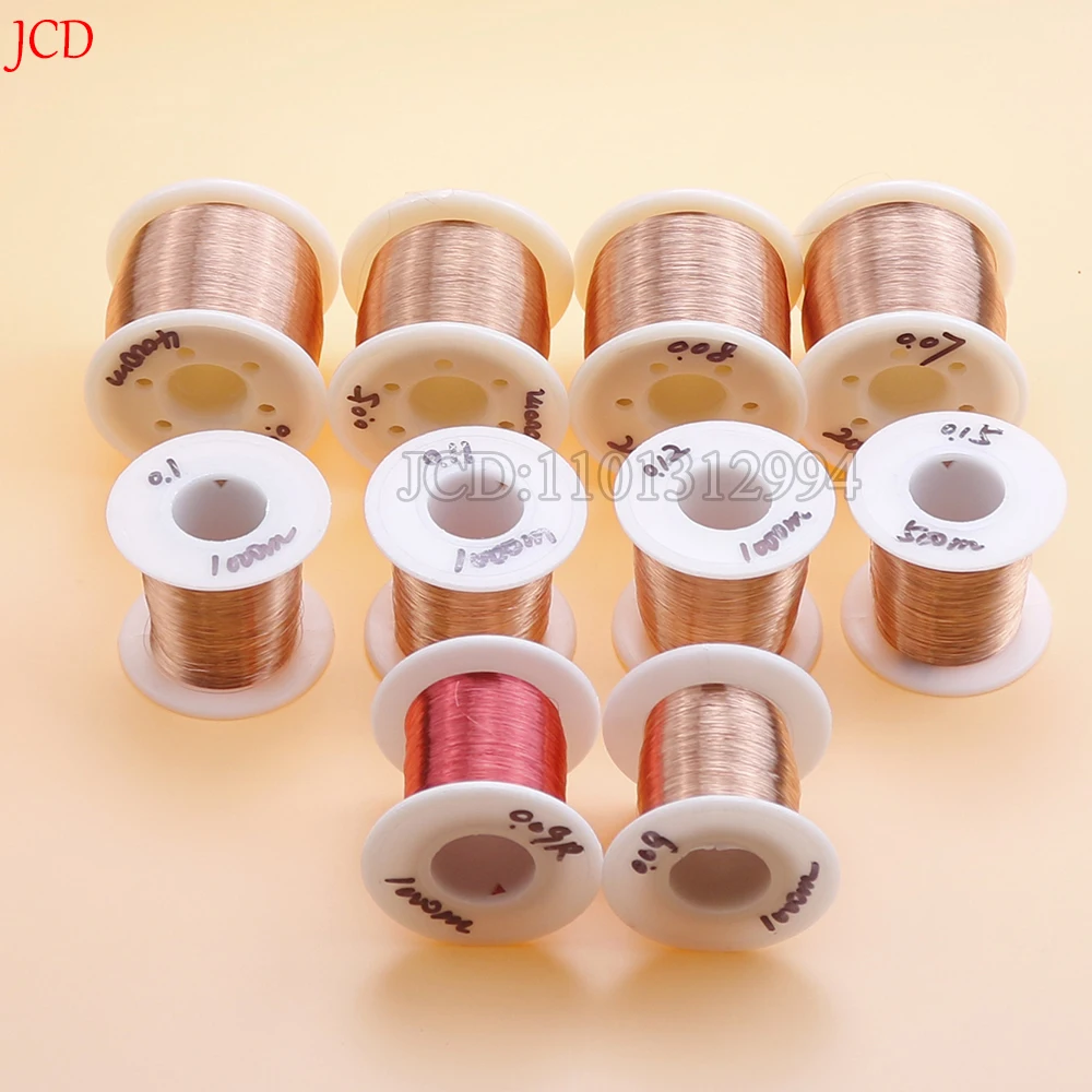 0.05mm -0.15mm Drut miedziany lakierowany Kabel Drut miedziany Drut magnetyczny Emaliowany drut miedziany Cewka Drut miedziany