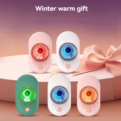 New Christmas Winter Mini USB Rechargeable Hand Warmer Electric Heater Pocket Warmer high-capacity Winter Sonny Angel Gift