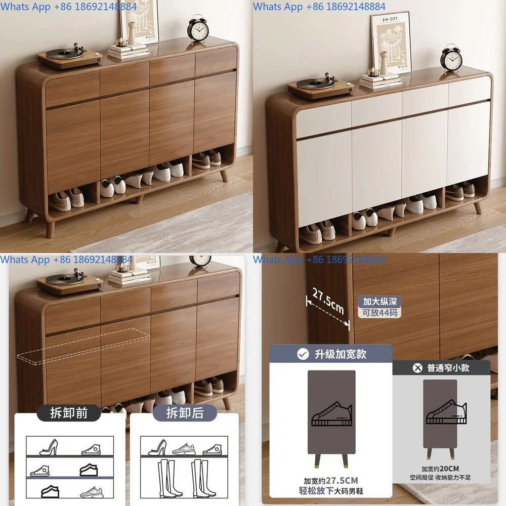 

Shoe Cabinet for Home Entryway Simple Storage Rack Minimalist Design 2025 New Arrival