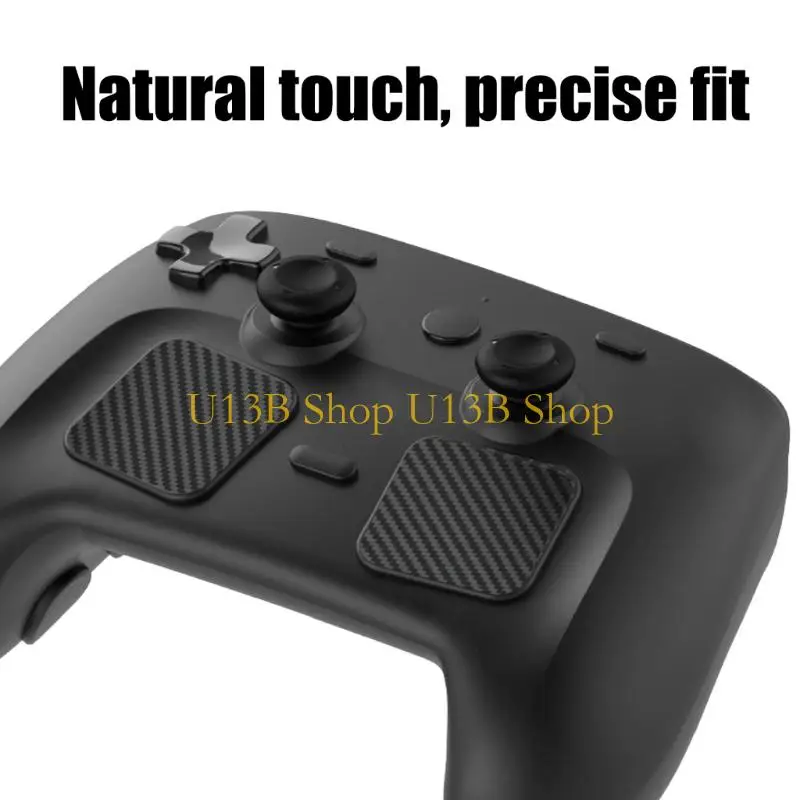 U13B Protective Stickers for Steam Controller 2026 Touchpad Charging Dock Joystick Cap ABYX Stickers with Type C Dust Plug