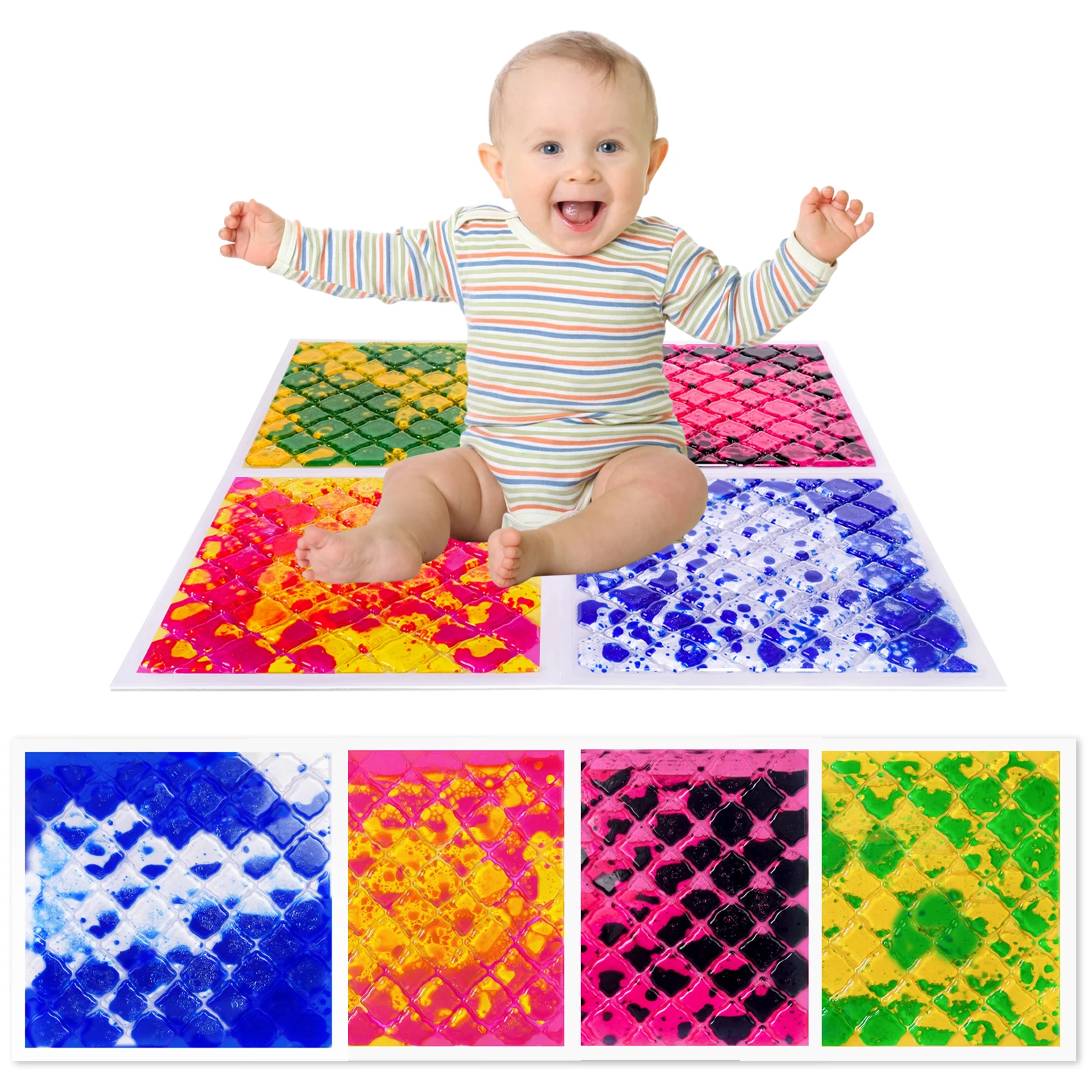 Zintuiglijke opstaptegels voor basisschoolklaslokalen - Vloermat Zintuiglijke kamertegels voor studenten - Zintuiglijke tegels in de klas