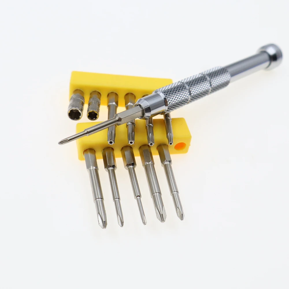 Conjunto de chave de fenda kit de ferramentas de desmontagem e reparo adequado para switch ns novo 3ds ps3 nes snes ds lite gba psp gamecube consoles