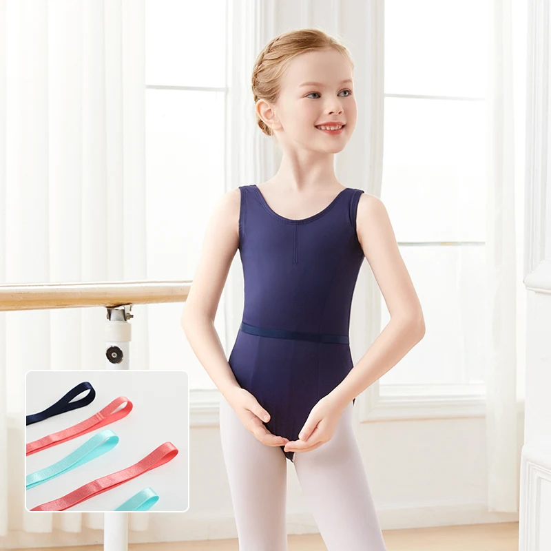 Professional Ballet Elastic Waist Belts Girls Kids Waist Band Dance Leotards Exam Elastic Belt Dance Accessories